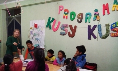 Teaching English to Native Children of the Peruvian Andes